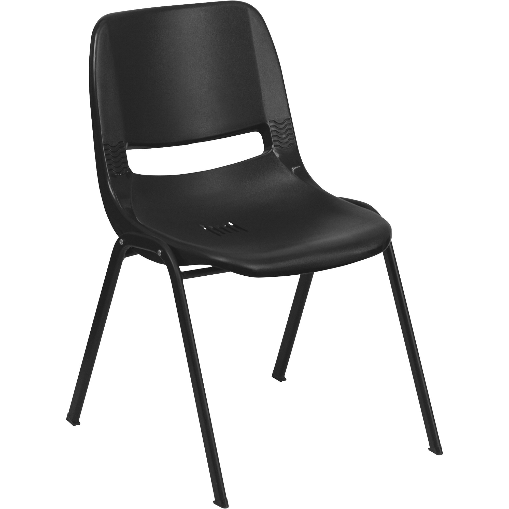 Flash Furniture Plastic Student Stack Chair — 880-Lb. Capacity